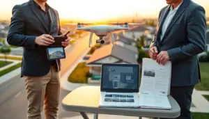 real estate drone photography